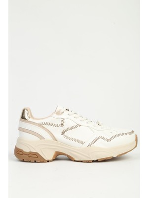 Kadın Beyaz Sneaker PC-55075