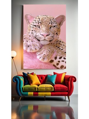 Özkacar Group Tatlı Duran Vahşet V1 Ev Duvar Salon Güzellik Salonu Ofis Dükkan Dekarasyon Kanvas Tablo