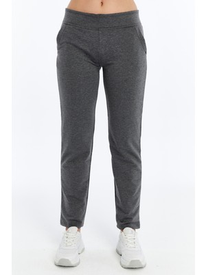 Axxel Kadın Gri Eşofman Altı Cepli Kemer Içi GARNILI-P493