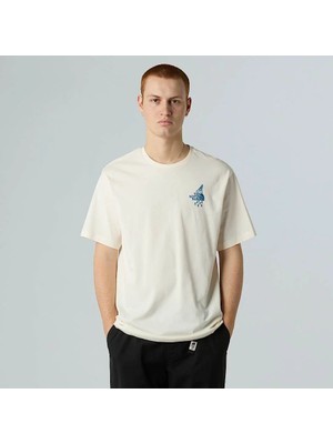The North Face U Powder Days Relaxed S/s Tee-Graphıc Erkek Tişört NF0A8E4DQLI1