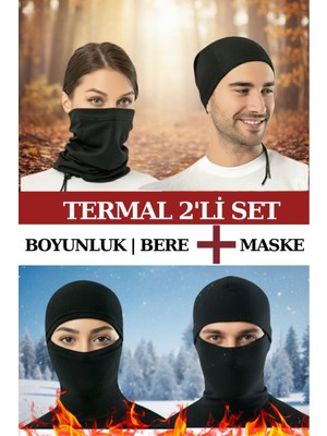 Breen Termal Maske ve Boyunluk Seti (1 Boyunluk + 1 Maske)