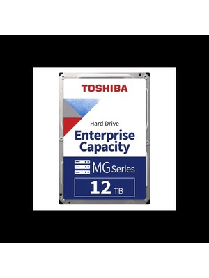 Toshıba Enterprıse, MG09ACA12TE, 3.5", 12TB, 256MB 7200 Rpm, 7/24 Güvenlik, Data Center, Nas, Server, HDD