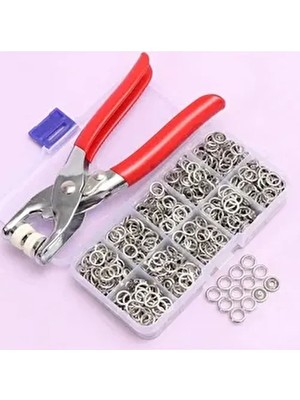 Metalik 9.5 mm Metal Çıt Çıt, El Pensesi, Set-Saklama Kutusu , Gömlek ve Bebe Çıtçıt Montaj Seti 2