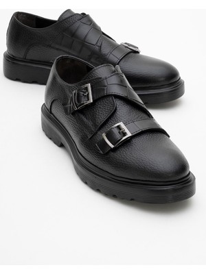 Erkek Klasik Bağcıksız, Iç Dış Deri Erkek Ayakkabı