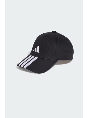 3-Stripes New Logo Siyah Çocuk Şapkası JG1072