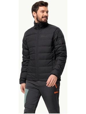 Jack Wolfskin Ather Down Jkt M Rds 1207681-OUT Ceket Black Erkek Mont