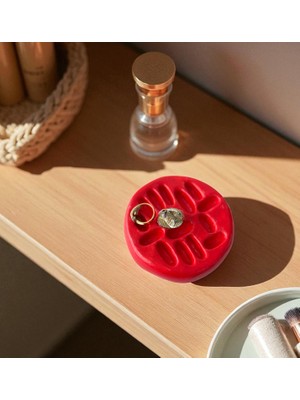 Jakaranda Design Dekoratif Renkli Beton Yüzük Sunum Organizeri- Takı Sunum ve Düzenleme Standı