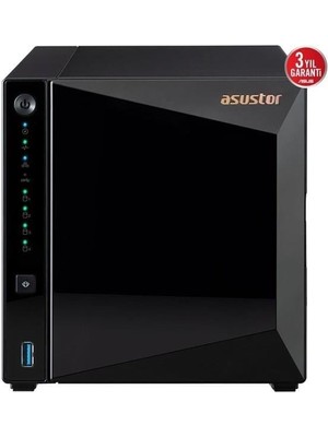 Asustor AS3304T V2 Realtek Qc-2gb Ram-4-Diskli Nas Sunucu (Disksiz)