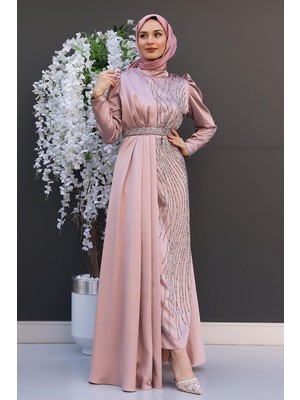 Yonca Pelerin Abiye Pudra