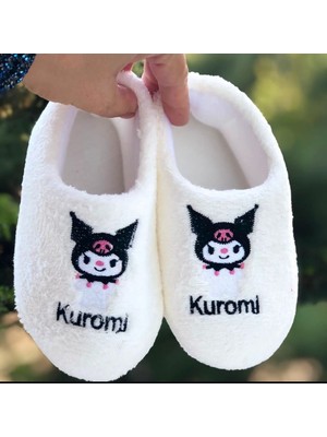 Kız Çocuk Kuromi Panduf Anaokulu Ev Kreş Ayakkabısı