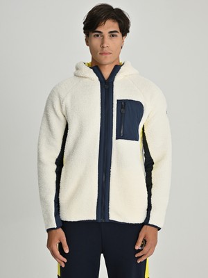 Erkek Trıbun Cep Detaylı Peluş Sweat