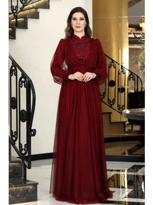 Hazal Büyük Beden Tesettür Abiye