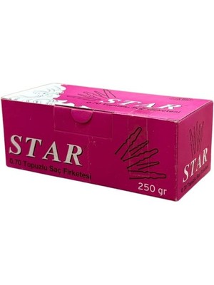Star Firkete Topuzlu 0.70 Siyah Ince 250 gr