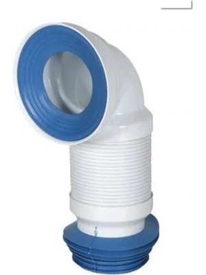 Dirsekli Körüklü Kada 100 mm