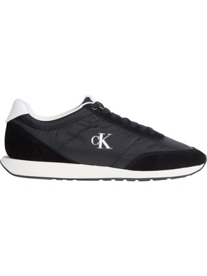 Calvin Klein Retro Runner Ess Mıx Mat Siyah Erkek Sneaker