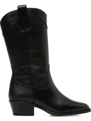 Nine West Zerten2 5pr Siyah Kadın Kovboy Bot