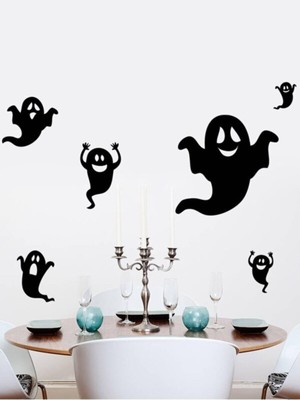 Sevimli Hayaletler Çocuk ve Bebek Odası Dekoratif Duvar Özel Yeni Sticker