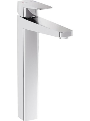 Vitra Root Square A42733ENR Blueco Çanak Lavabo Bataryası, Krom