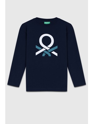 Benetton Erkek Çocuk Uzun Kollu Tshirt BNT-B23337