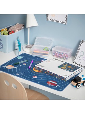 Ikea Puzzle Aftonsparv Bulmaca 104 Parçalı Uzay Temalı