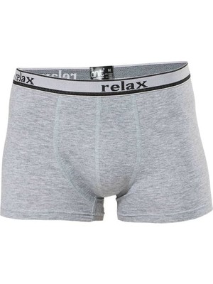 Pamuk Evi 1268 Relax Erkek Boxer Anıt Gri