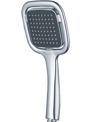 Şık Siyah Kare Banyo Duş Başlığı, Modern ve Kullanışlı Tasarım