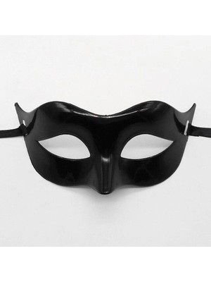 Siyah Renk Masquerade Kostüm Partisi Venedik Balo Maskesi