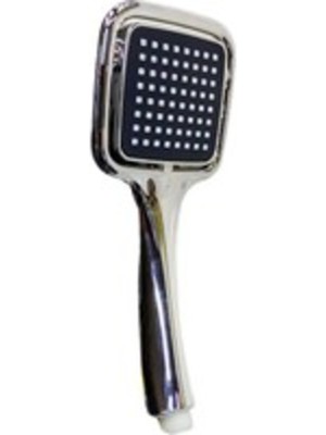 Siyah Kare Banyo Duş Başlığı, Modern ve Şık Tasarım, Kolay Montaj, Dayanıklı Malzeme