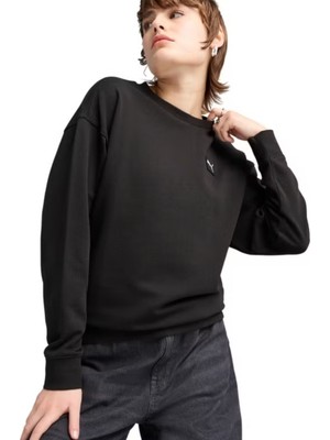 Puma Ess Elevated Comfort Crew Kadın Sweat 685017-01 Black
