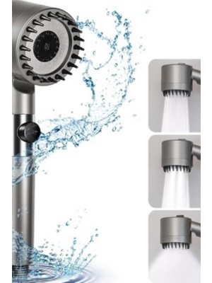 Gri Duş Başlığıyla Banyonuza Spa Konforu Katın