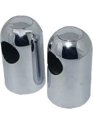 2'li Sürgülü Duş Başlığı Montaj Ayağı Çap 22MM, Metalik, Yedek Parça