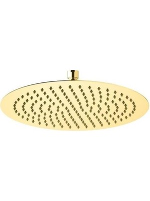 300MM Soft Altın Duş Başlığı, Şık Tasarım ve Üstün Performans