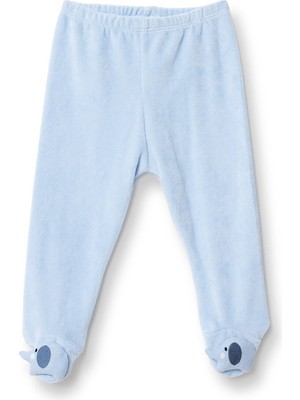 Hellobaby Erkek Bebek Yenidoğan Kadife Patikli Alt Kadife