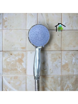 Mavi Mini Ekonomik Duş Başlığı, Şık ve Enerji Tasarruflu Tasarım