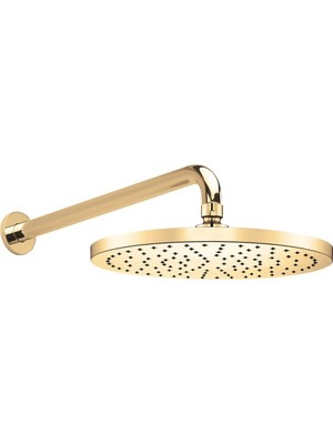 Renkli Duvardan Duş Başlığı, Şık ve Modern Tasarım