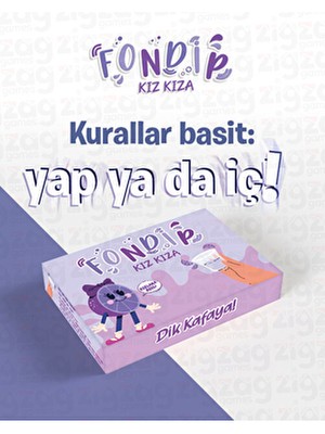 Fondip Kız Kıza | Eğlencenin ve Cesaretin Zirvesi | Kız Kıza Bir Geceye Hazır Mısın? | 150 Kart