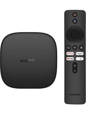 Xiaomi Mi Box S 4K Android TV Box 3. Nesil 2 GB RAM HDMI ve Wi-Fi Desteği Siyah - 4k Android Tv Box S Medya Oynatıcı (3. NESİL) (Xiaomi Türkiye Garantili)