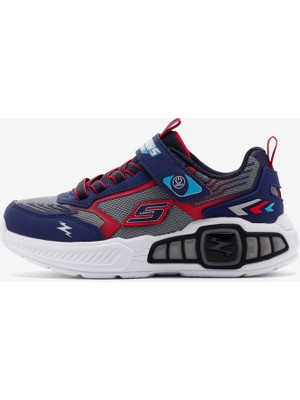 Skechers Light Storm 3 Büyük Erkek Çocuk Lacivert Işıklı Spor Ayakkabı 400151L Nvrd