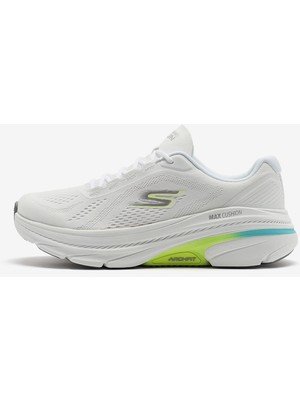 Skechers Max Cushioning Arch Fit 2.0 - Avenida Kadın Beyaz Koşu Ayakkabısı 128941 Wlm