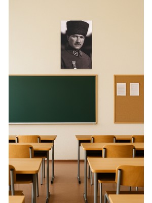 Çokaş Dijital Atatürk Baskılı 50X70 Boy Kanvas Tablo