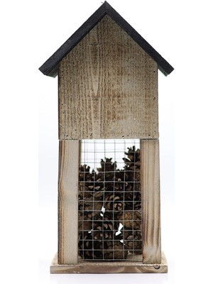 Ahşap Saksı ve Böcek Oteli Büyük