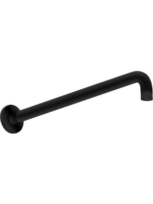 Mat Siyah Duvardan Duş Başlığı Borusu, Şık ve Kullanışlı Tasarım