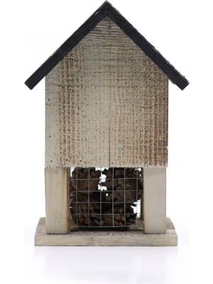 Ahşap Saksı ve Böcek Oteli Küçük