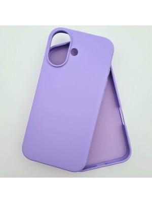 iPhone 17 ile Uyumlu Lansman Içi Kadife Esnek Soft Silikon Kılıf