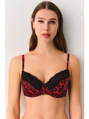 Suwen Lioness Yarı Destekli Balenli Sütyen