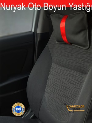 Mercedes E Coupe C207 2009-2017 Oto Koltuk Kırmızı Şerit Boyun Yastığı 2 Adet