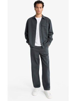 DeFacto %100 Pamuk Baggy Fit Pantolon F6129AX25AU