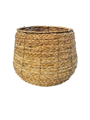 Mica Decorations Santo Hasır Saksı Küçük Kahverengi