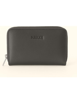 Tek Fermuarlı Hakke Baskılı Cüzdan