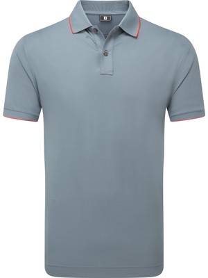 Footjoy Tipped Pique Erkek Golf T-Shirt 34076 Hibiscus
